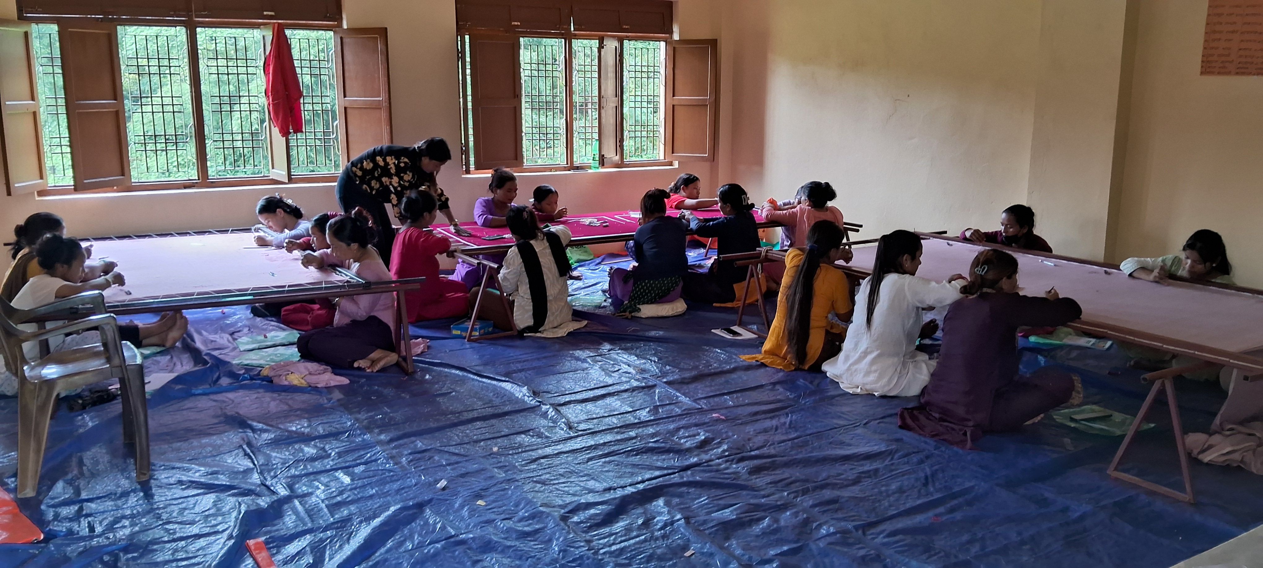 Boutique and Fashion Design Training at Barahatl-5, Surkhet, September 2025, pic Archana