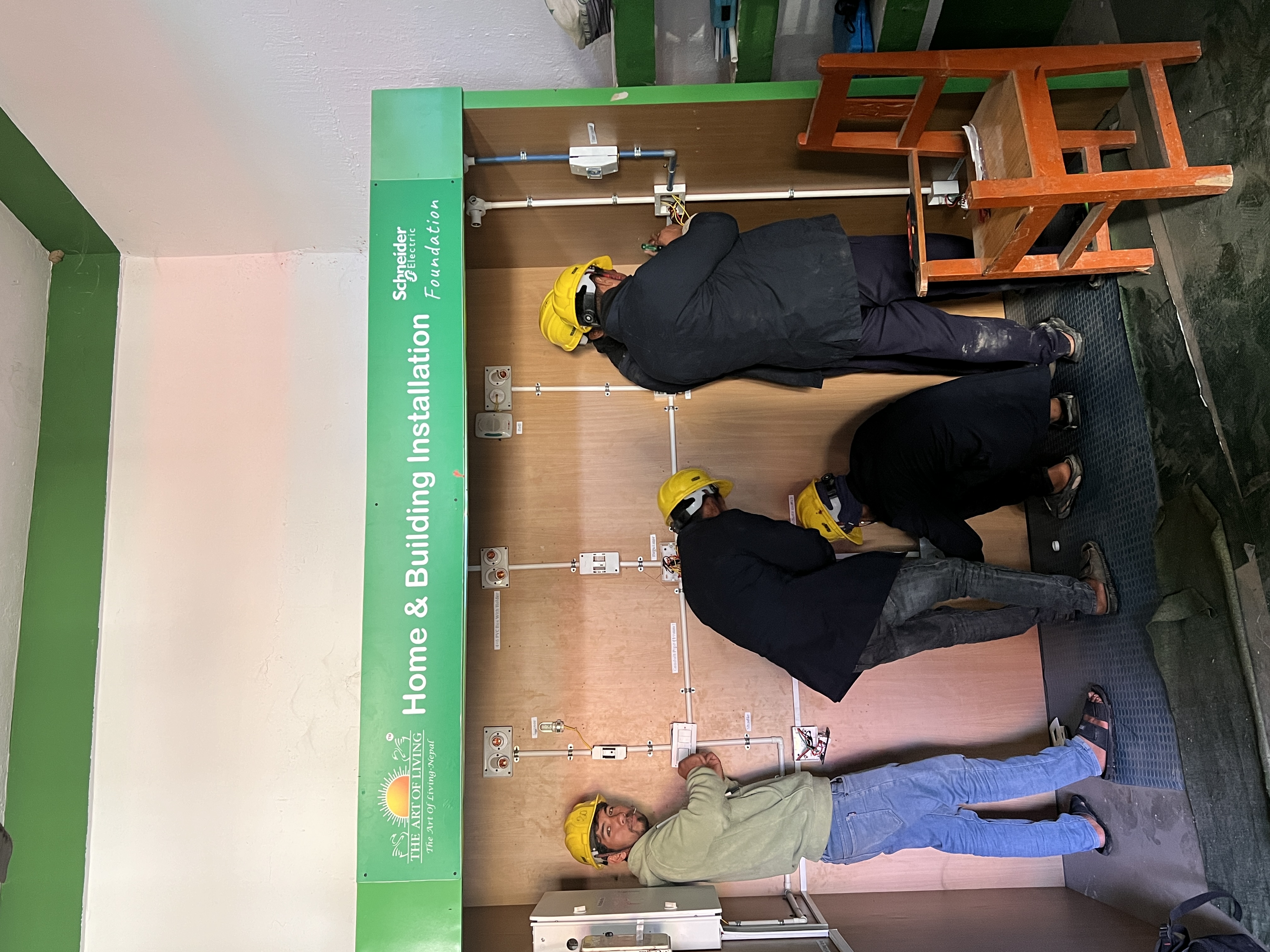 Practicial Session of Electrician training at Birendranagar, 9Surkhet, January 2026, Pic Archana