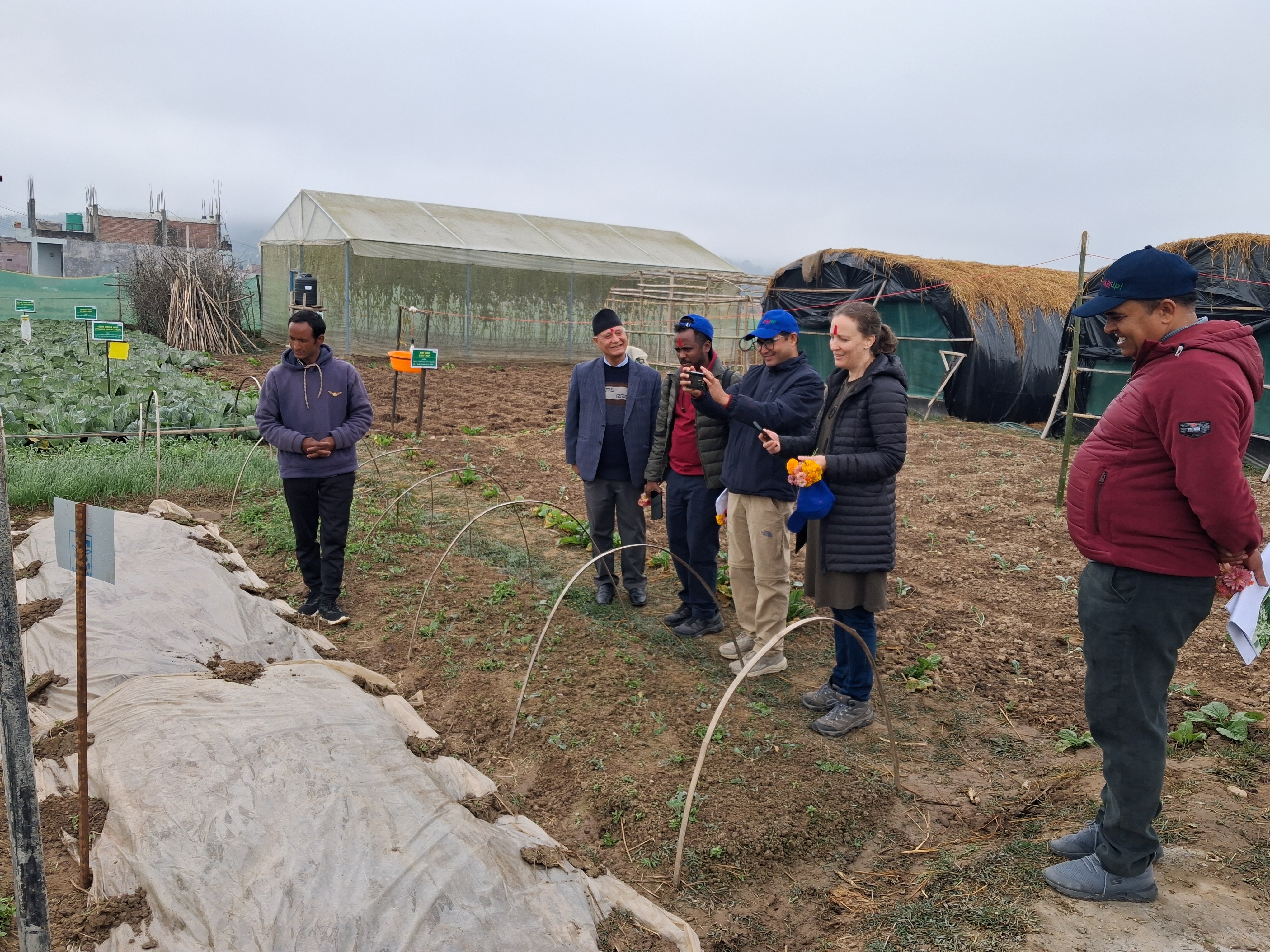 WHH Afghanistan Team visit to skill up project Surkhet, 7 Dec 2025, Pic Himraj