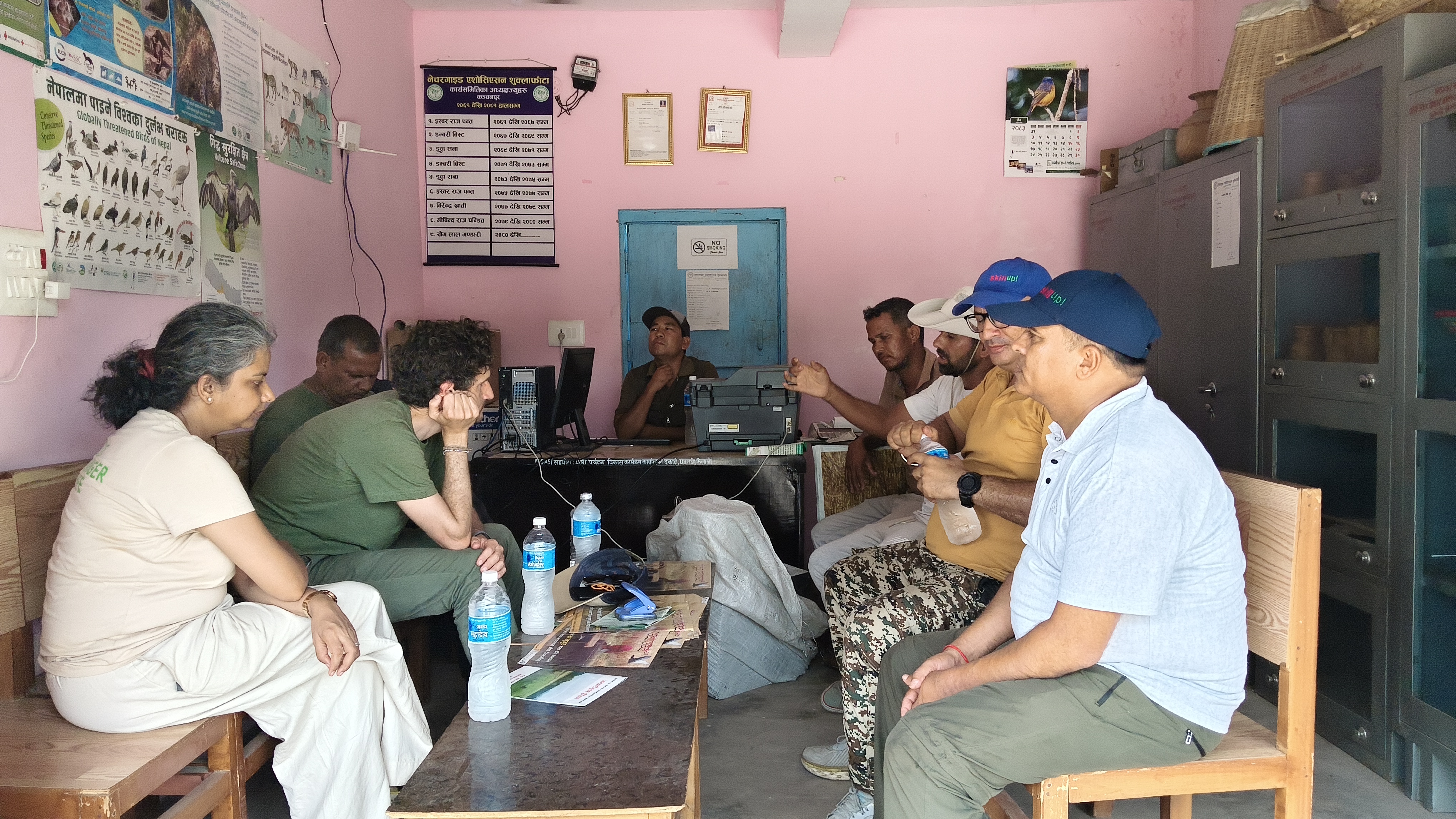 Innovative Team from WHH doing interaction with Nature Guide Association, Shuklaphanata, Kanchanpur